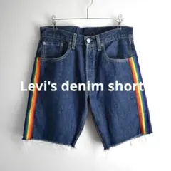 美品 Levi's RAINBOW 501 Cut Off Shortsのサムネイル