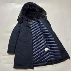 ラビットファー ダウンジャケット