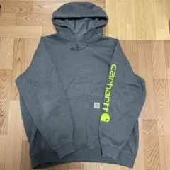 carhartt グレー フード付きパーカー