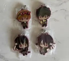 銀魂 ラバーストラップ 攘夷志士 桂小太郎 沖田総悟 高杉晋助 土方十四郎