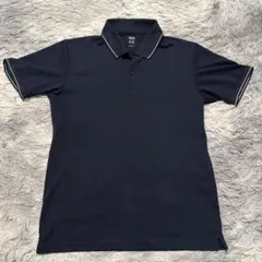 UNIQLO ネイビー メンズポロシャツ