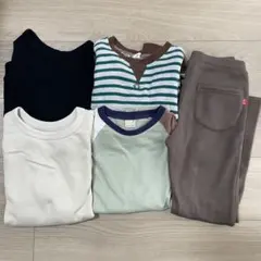 キッズ トップス パンツ5点BREEZE、petit main、dev!rock