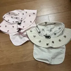 日除け付きハット2枚セットのサムネイル