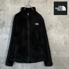 ザノースフェイス　フリース　ボア　アウター　ジャケット　ブラック　レディースXL