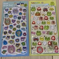 ボンボンドロップシール　くちぱっち　プチドロップシール　たまごっち