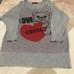 セシルマクビー　　ニットワンピース　お値下げ