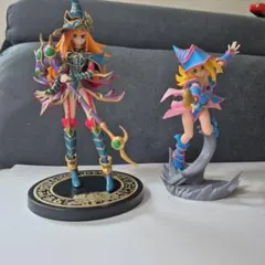 遊戯王 ブラック・マジシャン・ガール フィギュア 2体セットのサムネイル