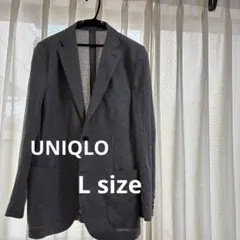 UNIQLO グレー カジュアルスーツ Lサイズ ジャケット