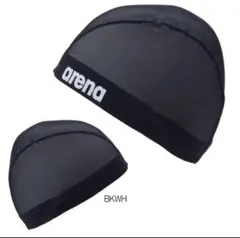 arena メッシュスイムキャップ Sサイズ BKWH