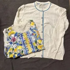 ✨週末価格✨チェスティ　タンクトップとカーディガン セットアップ