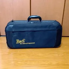 【週末特価】Bach トランペットケース ブラック　セミハードケース　ロゴ刺繍のサムネイル