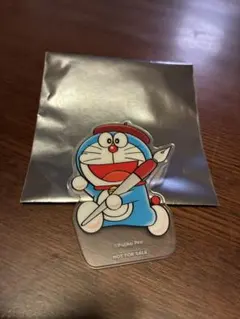 100％ドラえもん＆フレンズ展 入場特典 ベレー帽 ペン