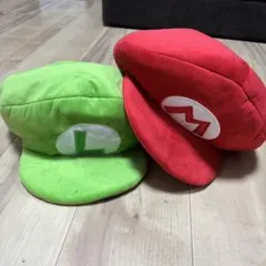 USJ マリオ・ルイージ帽子　セット