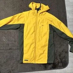 NIKE ナイロンジャケット イエロー カーキ