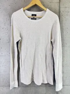 未使用 Beams長袖 サーマル ニット シャツ L カットソー ロンTのサムネイル