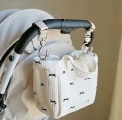 2way トート ヌビバッグ マザーズバッグ ハンドバッグ ベビーカー ホワイト