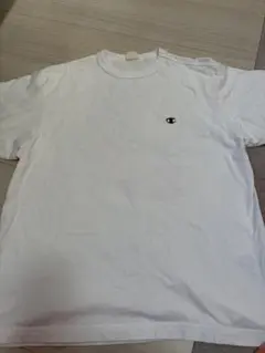 Champion ロゴプリント Tシャツ Mサイズ ホワイト