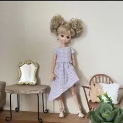 22cmドールハンドメイド服☆ワンピース単品 - メルカリ