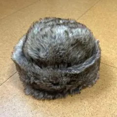 SENSE OF GRACE フェイクファー フライトキャップ