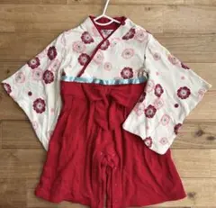 袴ロンパース　90