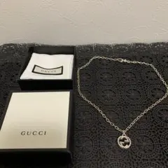 グッチ　インターロッキングネックレス