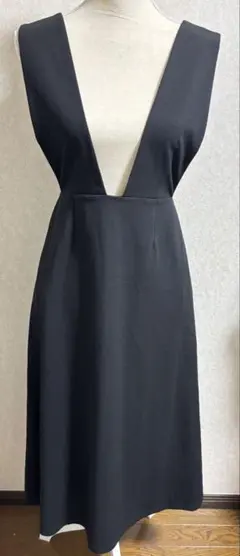 ノースリーブワンピース ブラック