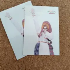 カラフルピーチ　実写ブロマイド　えとさん2枚セット