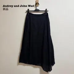 新品 Audrey and John Wad 2wayリネンプリーツスカートのサムネイル