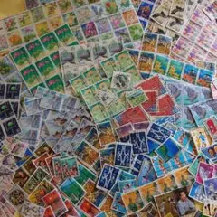 使用済み切手　国内切手　コレクション　ハンドメイド材料　約530枚