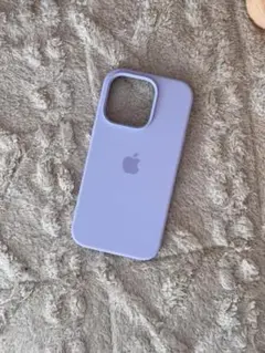 Apple iPhone用ソフトケース ラベンダー