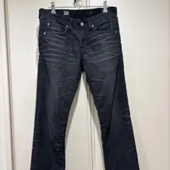 AG コーデュロイパンツ　MATCHBOX スリムストレートブラック