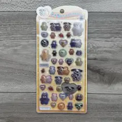 正規品　mojojojo キャラクターシール うるちゅる　pop seal