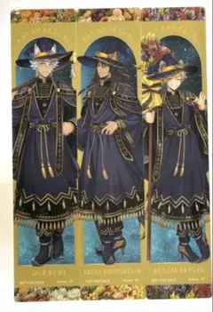 ツイステ　ブルームバースデー　ぱしゃこれ　クリアしおり レオナ　ラギー　ジャック