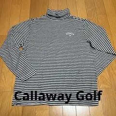Callaway Golf タートルネック 長袖シャツ LL ボーダー