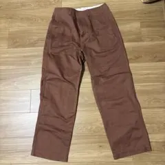 ユニクロ ワイドストレートチノパン Lサイズ