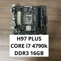 訳あり/高性能パーツ多数自作PC i7-4790K/Z97-A /メモリ20GB 訳あり/高性能パーツ多数自作PC i7-4790K/Z97-A /メモリ20GB