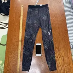 CW-X スポーツタイツ スプラッター柄　ウィメンズM