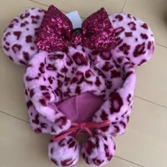 ディズニー ファンキャップ ヒョウ柄 レオパード ピンク