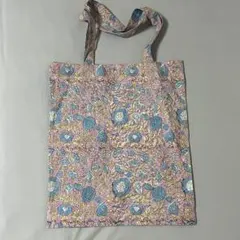 花柄 ピンク トートバッグ