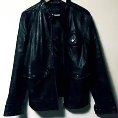 バナナリパブリック  メンズ レザーライダース