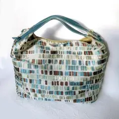 ★美品★ リバーシブル　トートバッグ　軽量　A4 B4