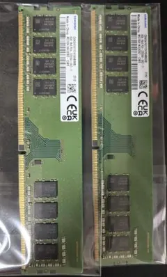 動作確認済み Samsung DDR4 8GB メモリー 4枚セット - メルカリ