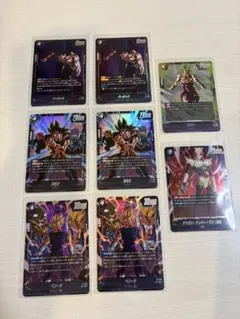 最強ジャンプ　付録　バーダック　ベジータ　孫悟空　ブロリー　タマガミ　カード