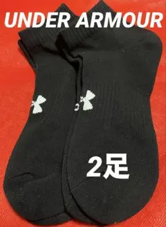 UNDER ARMOUR アンダーアーマー靴下 25-27cm 2足❾野球※蹴球