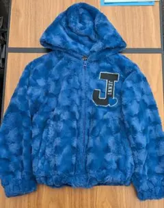 ★新品未使用★SISTERJENNI フード付きファージャケット　140cm