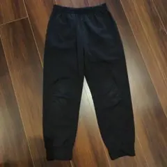 GU キッズ ロングパンツ ブラック 120cm ①のサムネイル
