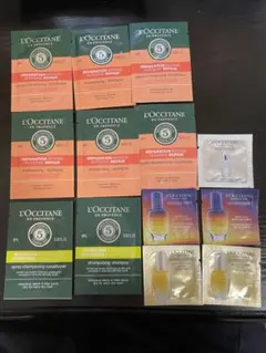 お値下げ！ロクシタン　サンプルセット　お得！旅行＆ジムに最適！