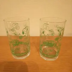 スヌーピー タンブラー グラス コップ ヤマダ電機 非売品 2個セット