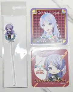 【GW限定セール】にじさんじ 弦月藤士郎 まねきねこアクリルマドラー コースター