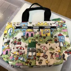 ハンドバッグ　ポーチ　LeSportsac